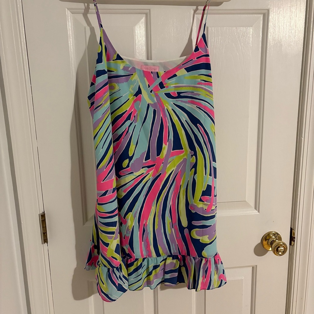 Lilly Pulitzer silk dress size L